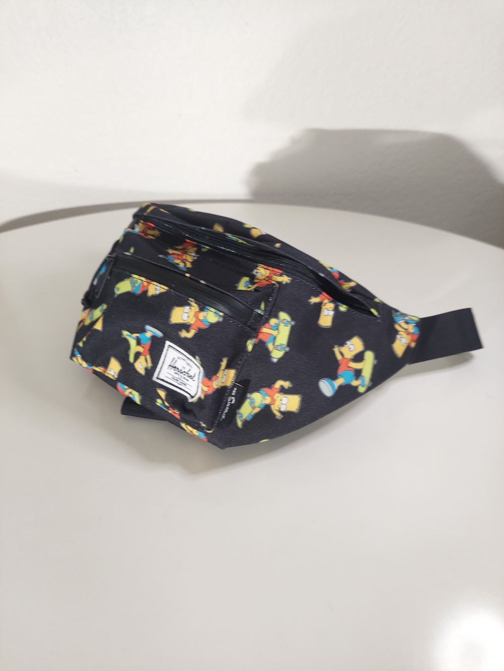 Herschel Supply Co. x Bart Simpson Black/Multicolor Unisex Pouch Fanny Pack